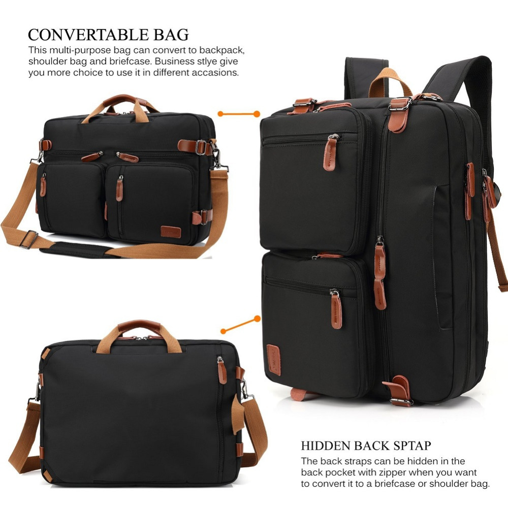 3-in-1 Convertible Laptop Back - Laptop Backpack 15.6 review and price